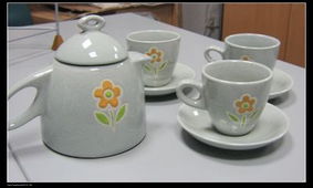 凝翠流光——一套新茶具与茶馆文化的现代相遇